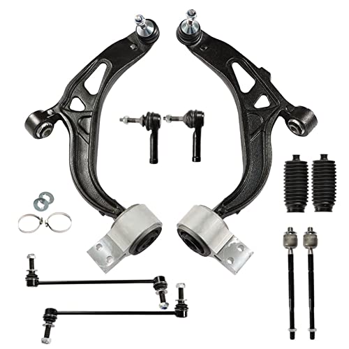 Labwork 10Pc Steering Suspension Kit Front Lower Control Arms Ball Joint Bushing Assembly Driver & Passenger Side Tie Rod End Sway Bar Link Kit Replacement For 2011-2017 Ford Explorer #TOP16