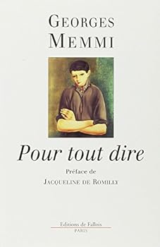 Paperback Pour tout dire Book
