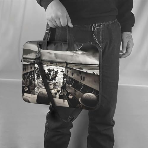 Bolso bandolera para laptop KHiry 15.6 pulgadas negro miniatura 2