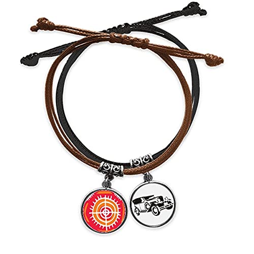 Bracelet corde main Mexique Totems pour un style décontracté au quotidien