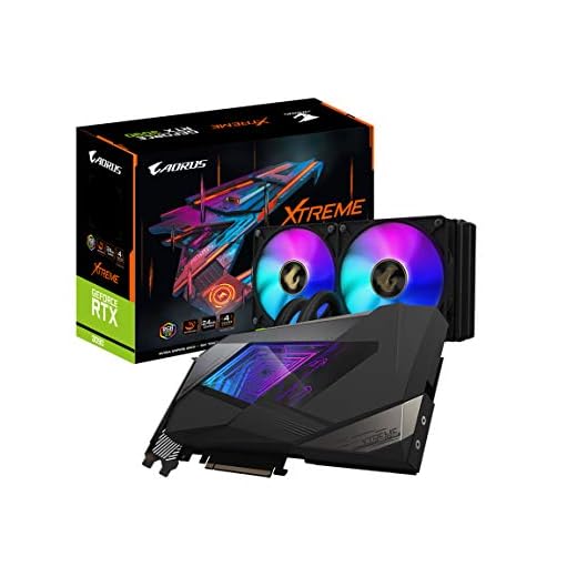 GIGABYTE AORUS GeForce RTX 3090 Xtreme WATERFORCE 24G Graphics Card, WATERFORCE All-in-One Cooling System, 24GB 384-bit GDDR6X, GV-N3090AORUSX W-24GD Video Card