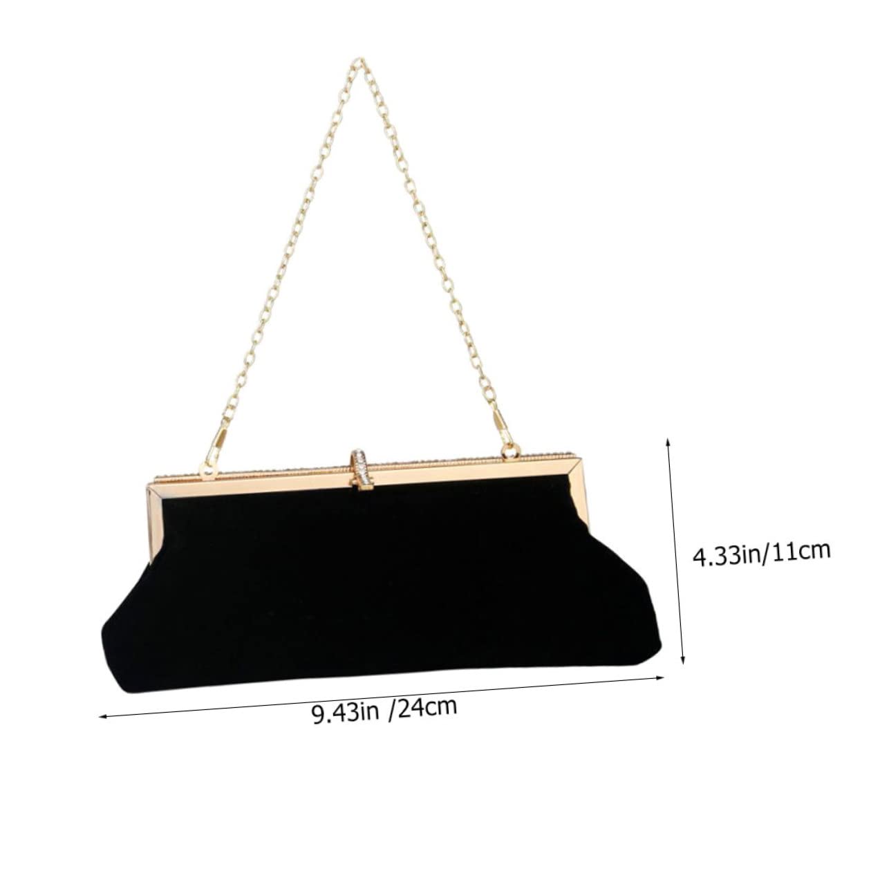 GALPADA Bolso Brillante Bolso De Embrague De Las Mujeres De Noche Cartera Para Las Mujeres Aire Libre De Embrague Señora De Noche De Noche Para Las