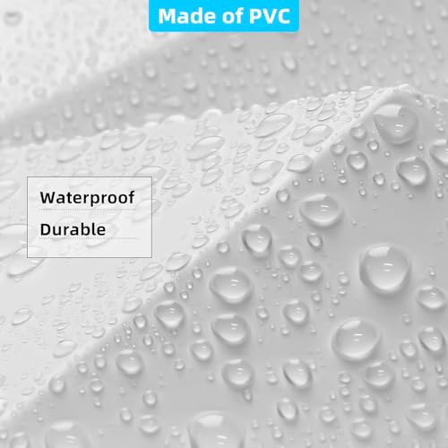 Paneles de pared 3D PVC: renueve paredes sin obras con azulejos blancos 3D 8