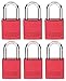 Lockout Padlock, KD, Red, 1-7/16