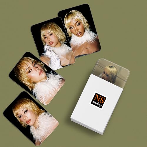 Image of Katseye Pinky Up Song Concept Glossy Finished Double Sided Printed Small Photo Cards (24+1 Freebie)