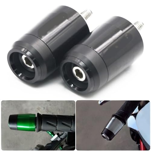 Poignées guidon moto Hon&da CB1300 2008-2012 embouts curseurs gris G - 3