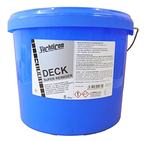 Nettoyeur Yachticon Deck Super 8 kg préparez votre bateau pour les sorties en mer