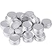 Tarros de Aluminio, 20 Piezas Latas de Aluminio Recipiente Redondo de Aluminio...