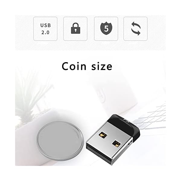 Kuyoly High Speed Mini Pendrive für CZ33 USB-Stick mit großer Kapazität, USB 2.0, U-Disk, Mini-Musik-USB-Stick – Bild 8