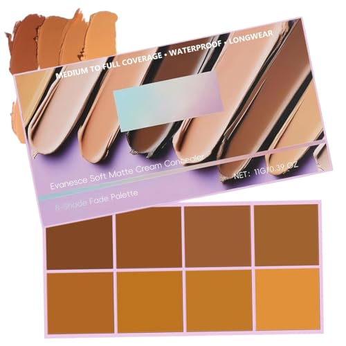 Palette Correcteur Teint 6 Couleurs - Anti-Cerne Crème Camouflage Imperfections - Maquillage Visage Longue Tenue