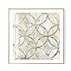 Prachtige Wanddecoratie Abstracte geometrische decoratieve schilderij kunstmoderne eenvoud muur decor vierkant frame…