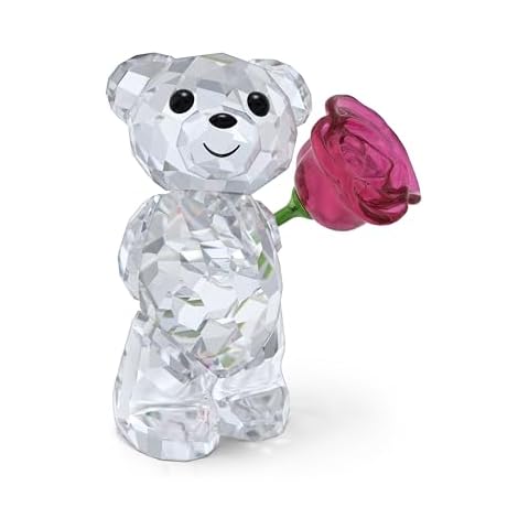 Swarovski Kris Bear A Rose with Love Figurine Cover
