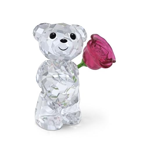 Swarovski Kris Bär Eine Rose voller Liebe