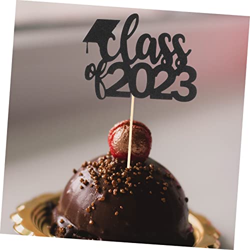 NOLITOY 18 Pçs Cupcake Classof2023 Decoração Do Bolo Topo Do Cupcake Decoração Do Cupcake Picks De C