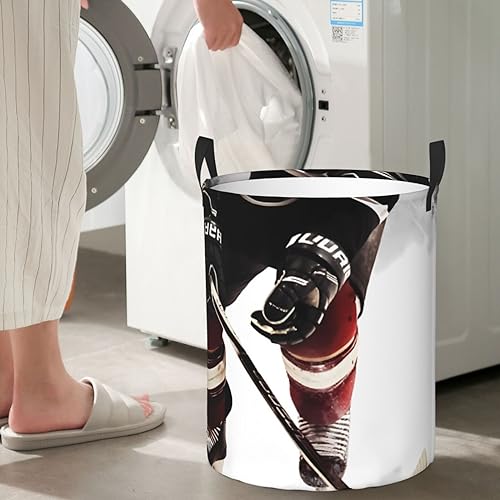 Panier à linge rond imperméable panier de rangement circulaire vêtements - 7