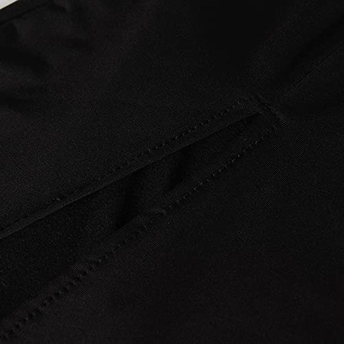 Primoda Women's Spaghetti Strap Backless Thigh-High Slit Bodycon Maxi Long Dress Club Party Dress(Black M) #TOP4