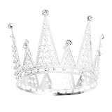 Decorazione a corona per torta: adatta per matrimoni, feste, decorazioni per la tavola e altre occasioni per rendere la tua festa più attraente, decorazione a corona per torta di compleanno