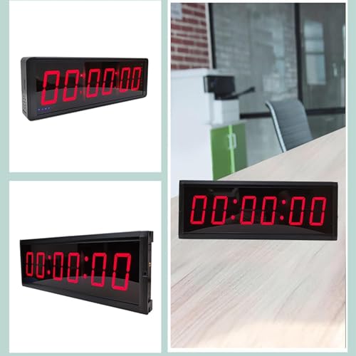 Reloj LED de carrera con trípode y control remoto para eventos deportivos 8