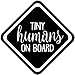 White - Tiny Humans on Board 5