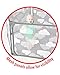 Skip Hop Expandable Baby Gate, Playview Enclosure, Silver Lining Cloud