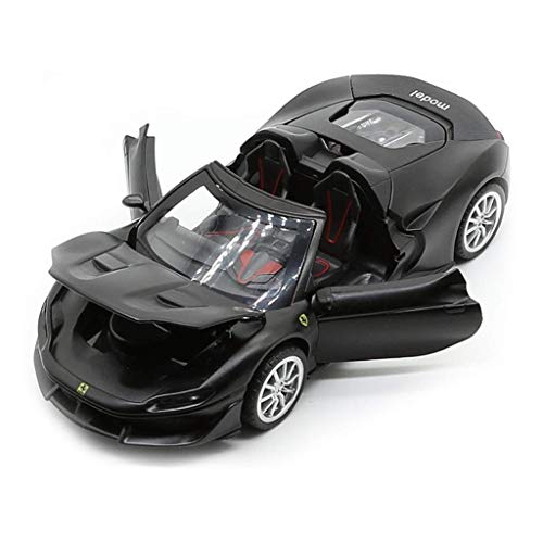 Image of 1:32 Scale Ferrati J50 Model Toy Car | Metal Pullback Diecast Car for Kids with Openable Doors, Sound, Light Effects Toy for Car Enthusiasts (Color As Per Available)