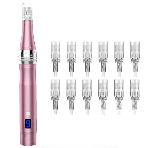 Microneedle Derma Roller for Skin 0.25mm Microneedling Pen Microneedle Skin Care for Women & Men Home Use