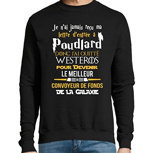 Sweat Convoyeur De Fonds Galaxie parfait pour vos soirées fraîches