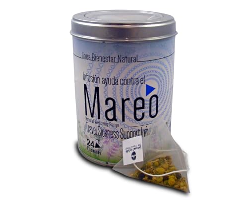 SABOREATE Y CAFE THE FLAVOUR SHOP Infusión Natural de Ayuda al Mareo Lata de 24 uds