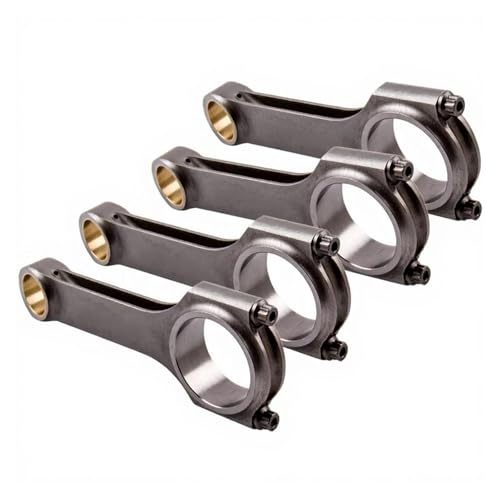 Conrods Connecting Rods Compatible for VW Golf Cabriolet MK3 1993-2002 144mm Convertible 1.9 2.0 Performance ARP 2000 Bolts 4pcs OEM Spec Drop-in Fit