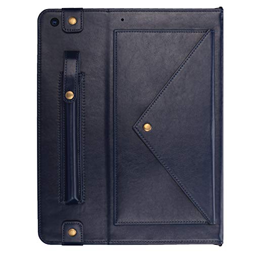 Cheapest 🛒 iPad 7th Generation Case,Locase iPad 10.2 Handbag Case 2019 with Pencil Holder Full Body Protective Rugged Shockproof Case 4 Card Holder 2 Layer Pocket for Cash Adjustable Shoulder Strap for Girl