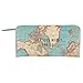 Produktbild Vintage Map Take Your Money & Go Wallet World Travel Cash Coins