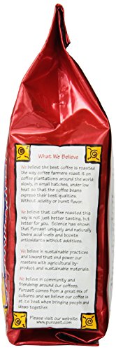 Puroast Low Acid Whole Bean Coffee, Premium Half Caff House Blend, High Antioxidant, 12 Ounce Bag #TOP1