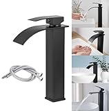 Altura 30cm Mezcladora Para Lavabo de Baño,Grifo para lavabo de baño,Caliente y Frío Llave Para Lavabo,Baño...