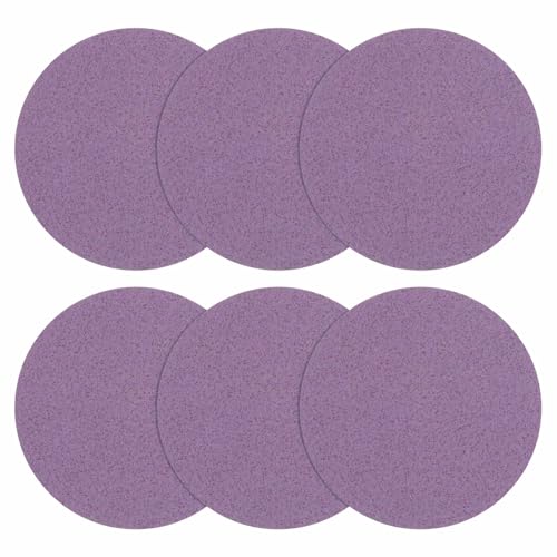 DTGN 3In 60Grit Hook and Loop Sanding Disc 20Pcs Purple Aluminum Oxide