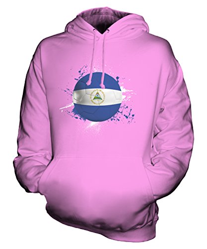Sweat Nicaragua Football pull à capuche coupe unisexe moderne et finitions durables