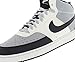 Nike Court Vision Mid Unisex Shoes Size 14, Color: Light Smoke Grey/Core Black/Sail-Grey