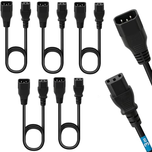 Rallonge alimentation IEC C13 C14 pour onduleur et imprimante