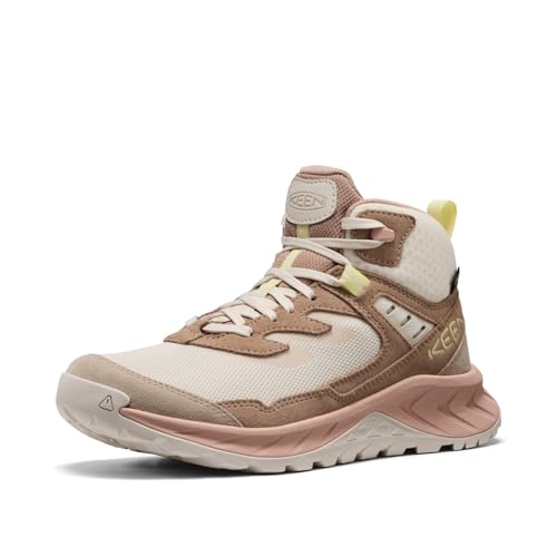 Image of KEEN Women's Hightrail Mid Height Durable Lightweight Breathable Leather Waterproof Hiking Boots