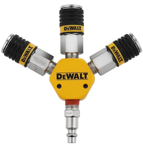 DEWALT 3-Way Air Manifold with Multi-Tool Splitter (DXCM041-0119)