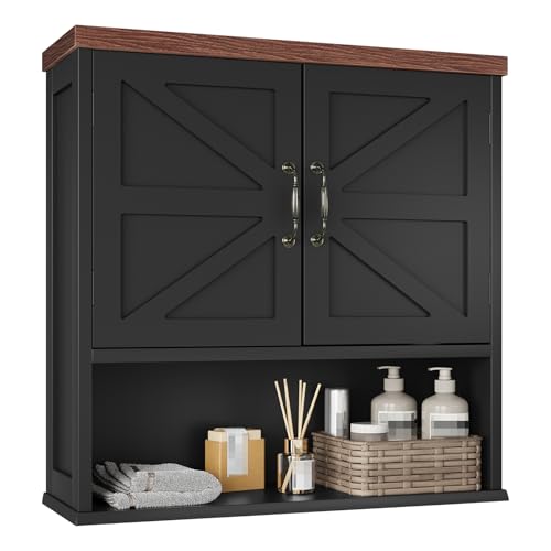 Bathroom Wall Cabinet With Barn Doors