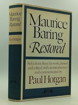 Hardcover MAURICE BARING RESTORED [Unknown] Book