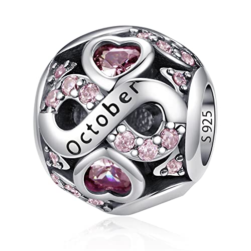 LNQOBU Colgante de plata 925 Abalorios para pulseras, Compatible Pandora Pulseras plata mujer Europeos para mujeres y niñas