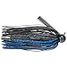 Strike King Tour Grade Football Jig Bait (Black Blue, 0.375-Ounce)