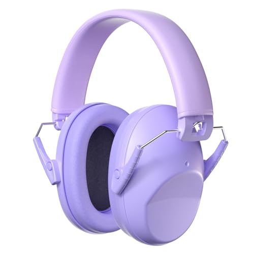 Image of ProCase Kids Noise Cancelling Headphones Ear Hearing Protection, Purple