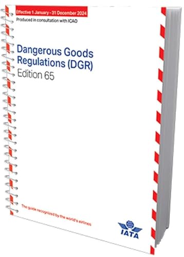 2024 65th Edition IATA Dangerous Goods Regulations - Spiral Bound