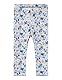 NAME IT Baby - Mädchen Nbflosa M Leggings, Chambray Blue, 62 EU