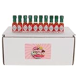 Tabasco Brand Hot Sauce Original Pepper 1/8oz Mini Oyster Bottles (Original) (Pack of 10)