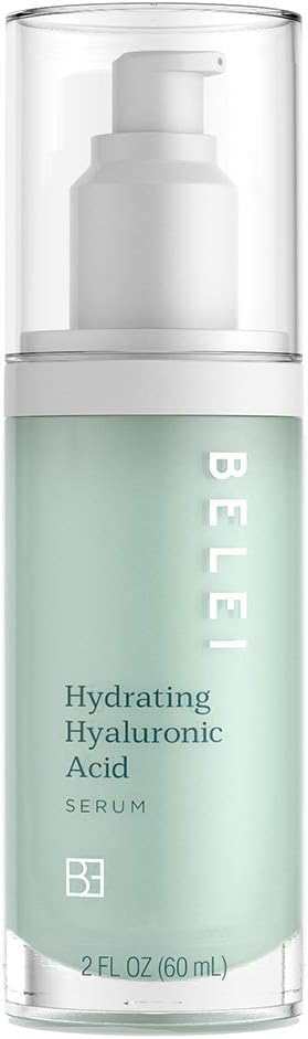 Amazon Brand - Belei Hydrating Hyaluronic Acid Serum, Fragrance Free, Paraben Free, 2 Fluid Ounces (60 mL)