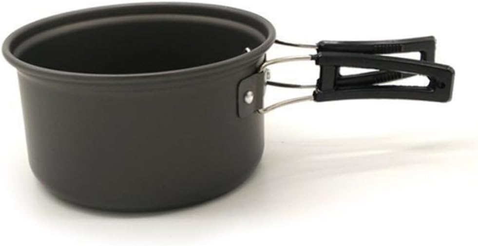 1pc Camping Cooking Pot Multi-Function Open Fire Stew Pot for Outdoor Portable Picnic Noodles Bowls