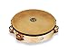Latin Percussion PRO 10 Double Row Headed Bronze Jingles Tambourine (LP384-BZ)